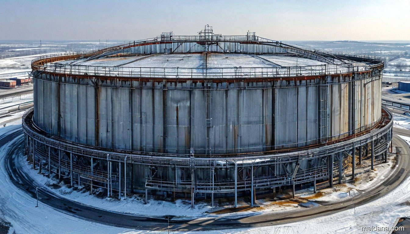 Антидроновая защита резервуара РВС-50000 Ижевске — ЗОК ЗАСЛОН по СП 542