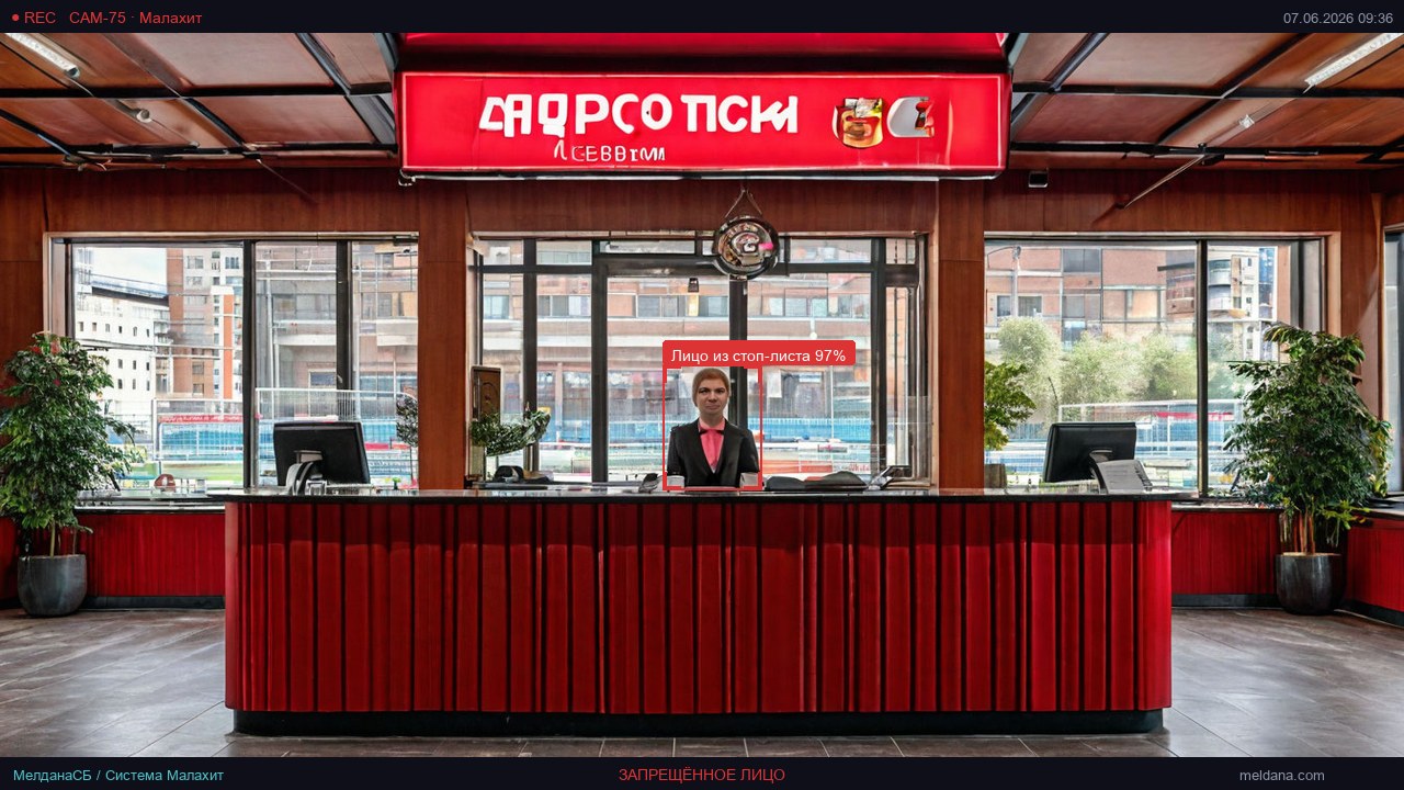 Детекция запрещённых лиц на стадионе в Ижевске — от 4 200 ₽/стадион/мес