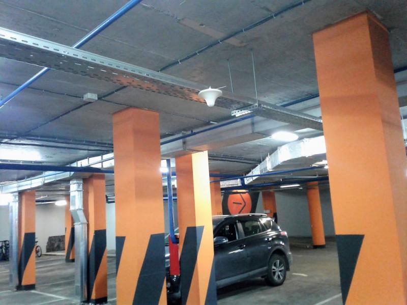 Усиление сигнала в подземном паркинге