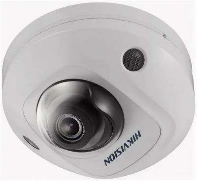 Камера видеонаблюдения уличная IP Hikvision DS-2CD2163G0-IS 4-4мм цветная корп.:белый 